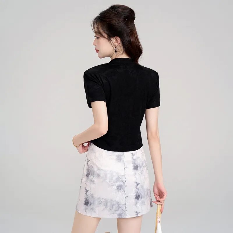 Emodues T Shirts Women's Black-4