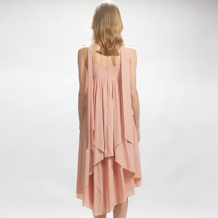 ARTE PURA Sleeveless Dress Women's Dark Pink-2