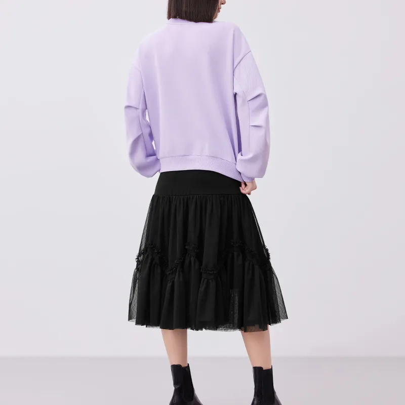 EICHITOO Casual Long Skirts Women's Black-1