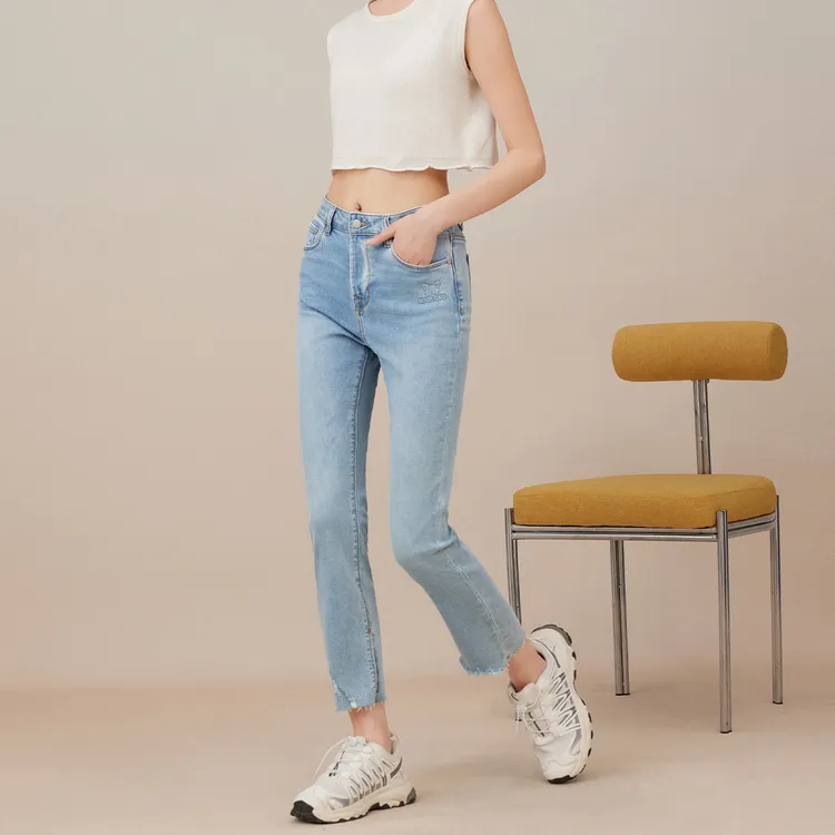 EICHITOO Jeans Women's Denim Blue-1