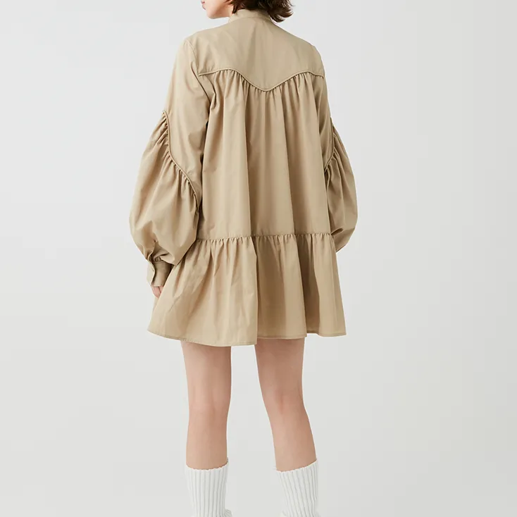 MOUSSY Long Sleeved Dresses Women's-4