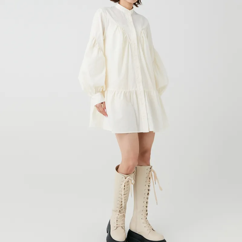 MOUSSY Long Sleeved Dresses Women's-1
