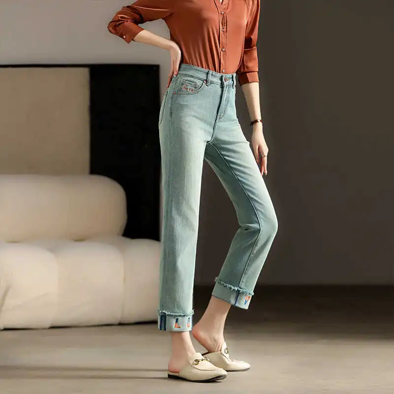 MPOX Jeans Women's Image Color-3