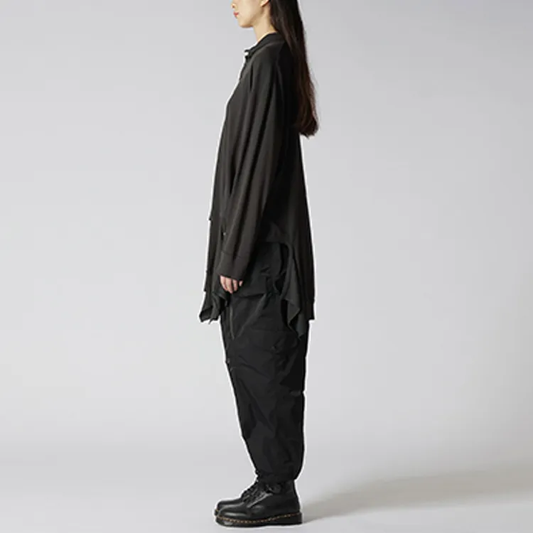 Yohji Yamamoto Ground Y SS24 Polo Shirt Unisex Black-4
