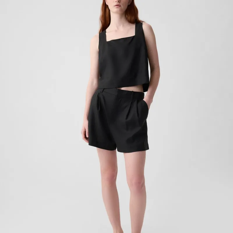 GAP Tank Tops Women's Black-1