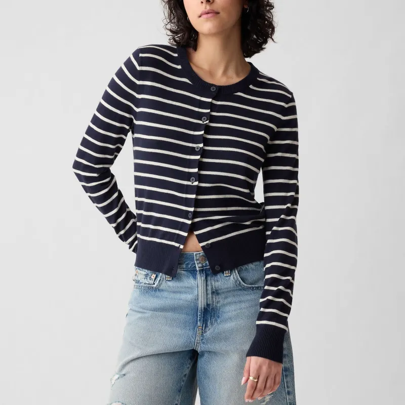 GAP Knitwear Women's Blue White-3