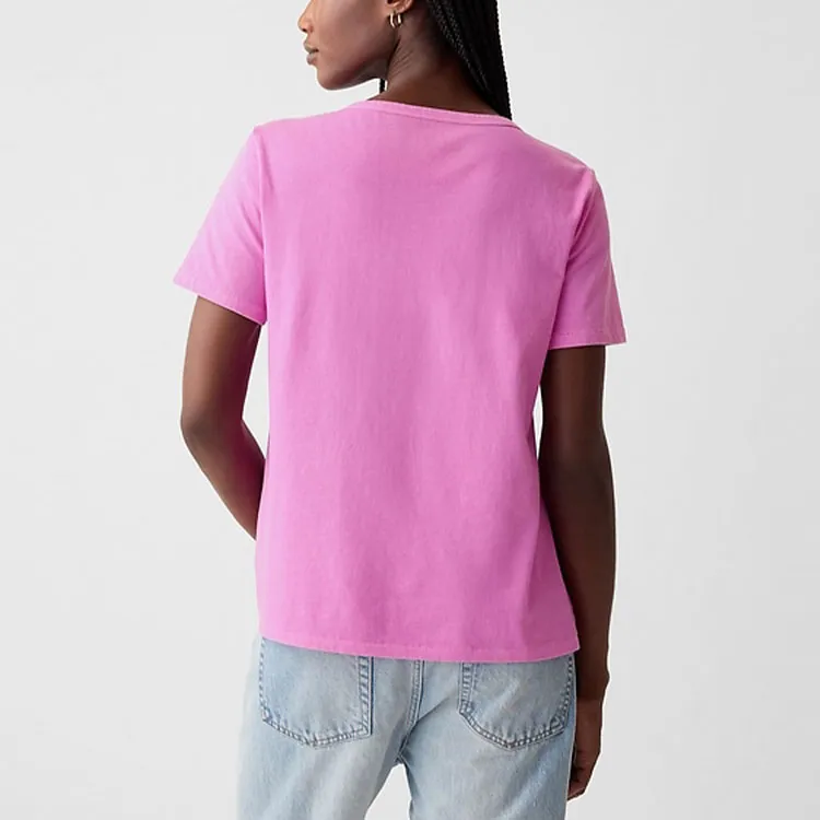GAP Regular T-Shirt Women's Lilac-2