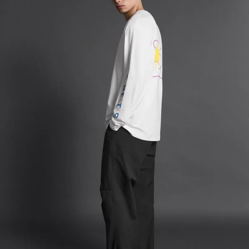 ZARA T-Shirts Men White-4