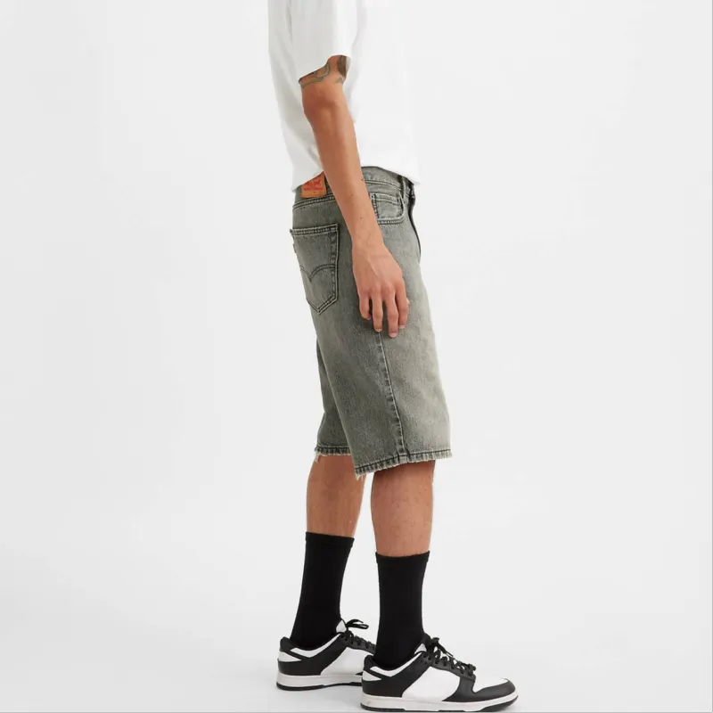 Levis Denim Shorts Men Gray-3