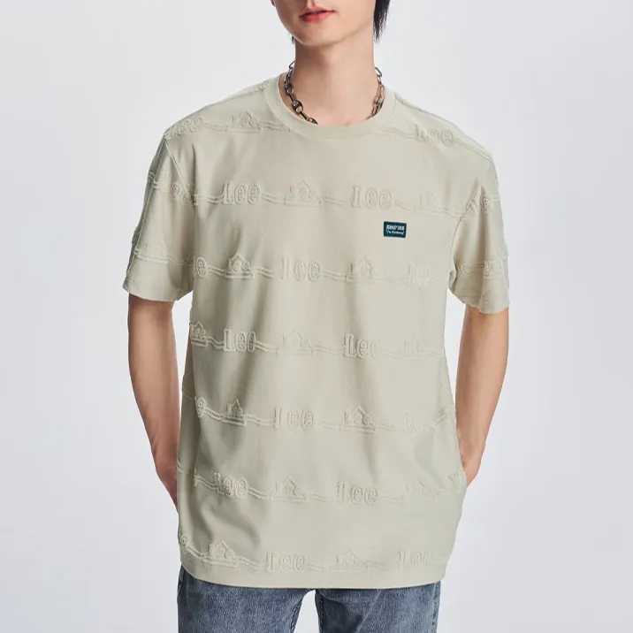 Lee T Shirt Men's Light Asphalt Gray-1