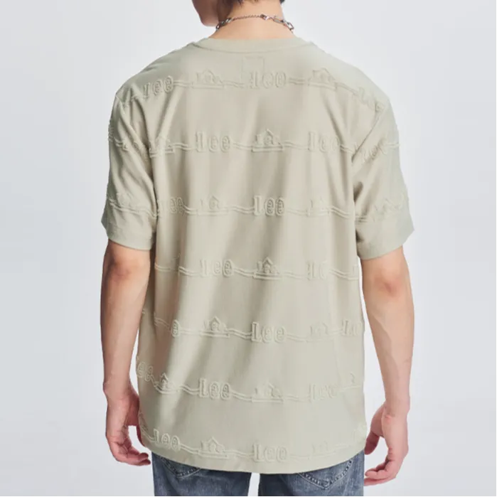 Lee T Shirt Men's Light Asphalt Gray-2