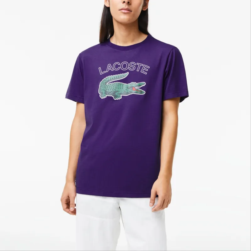 LACOSTE T Shirts Men Purple-1