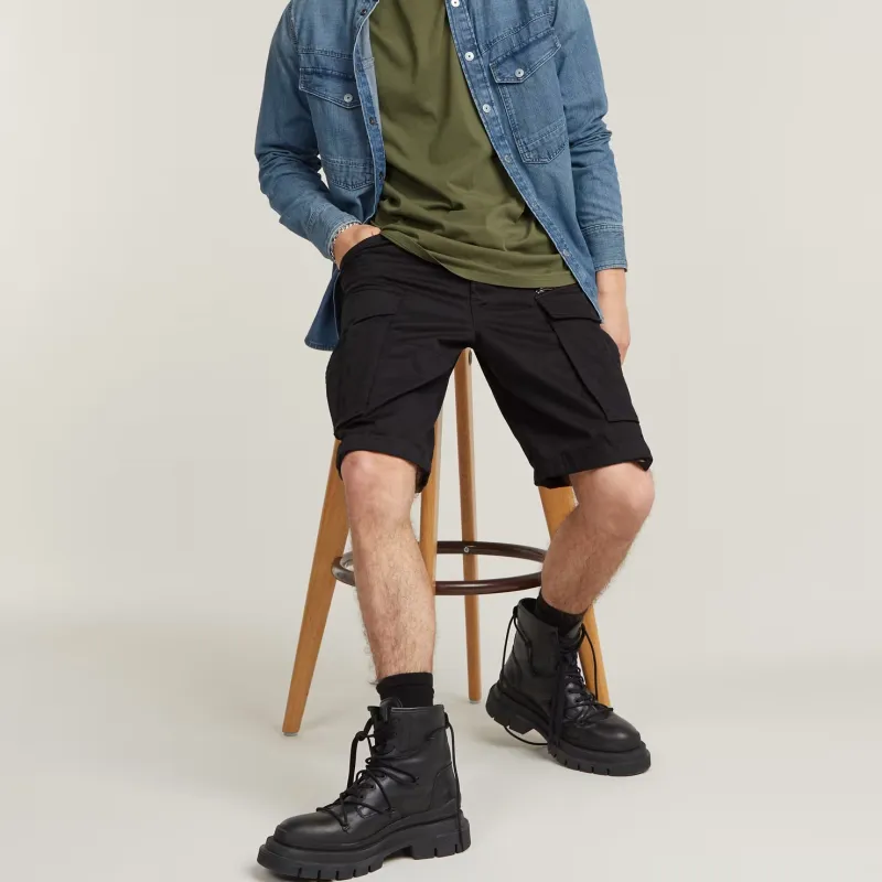 G STAR RAW Casual Shorts Men's Black-3