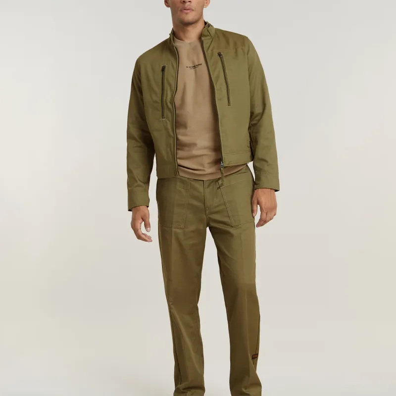 G STAR RAW Jackets Coats Men's Olive Green-3