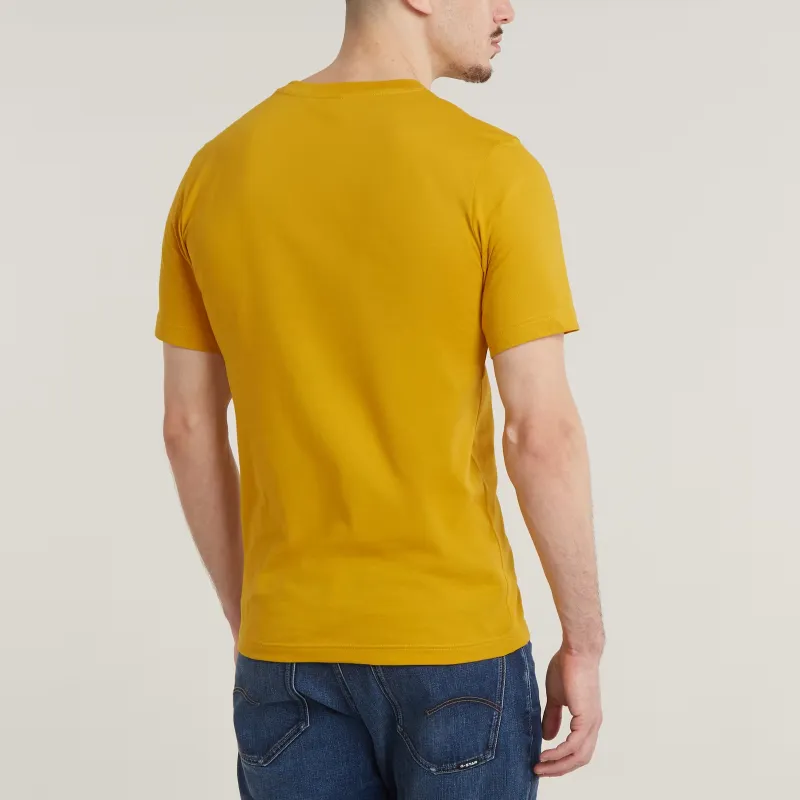 G STAR RAW T Shirt Men's Yellow-2
