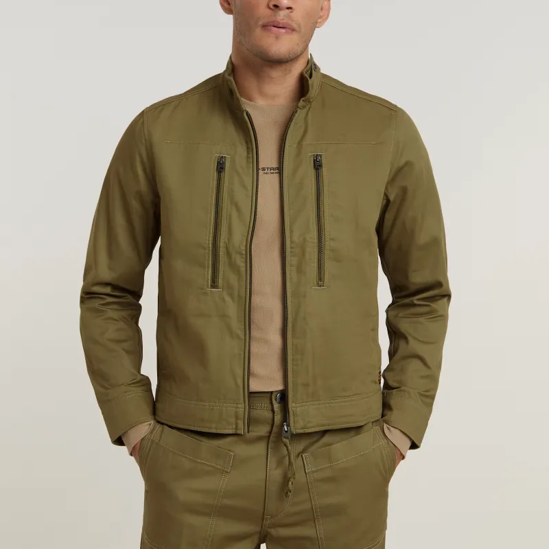 G STAR RAW Jackets Coats Men's Olive Green-1
