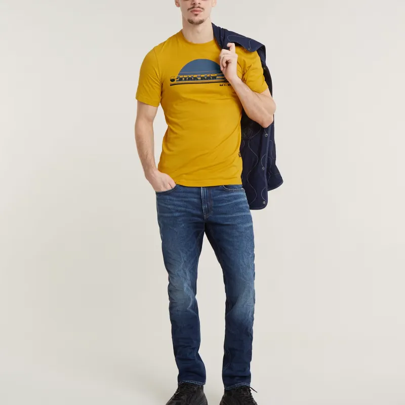 G STAR RAW T Shirt Men's Yellow-1