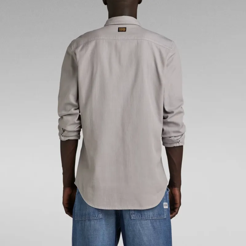 G STAR RAW Shirt Men's Coal Charcoal Gray-3