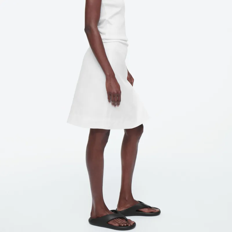 COS Casual Short Skirts Women's White-3