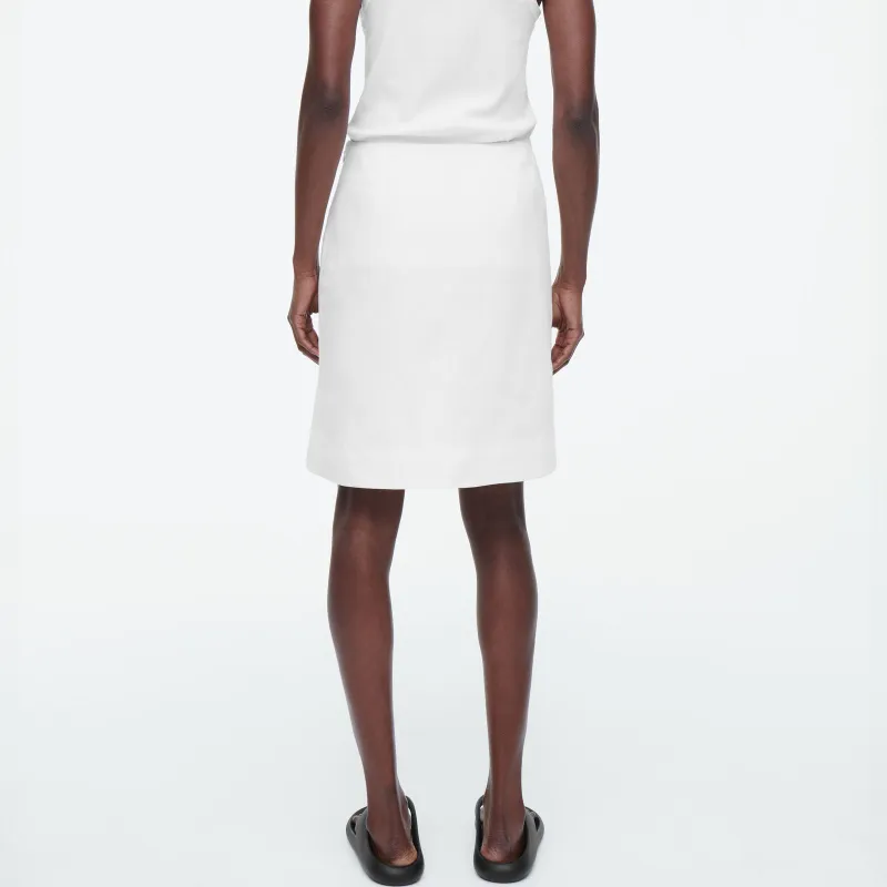 COS Casual Short Skirts Women's White-2