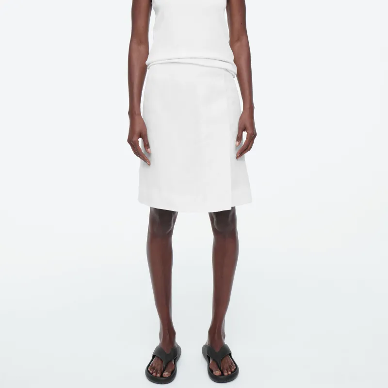 COS Casual Short Skirts Women's White-1