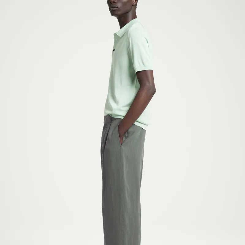 COS Polo Shirts Men Green-3