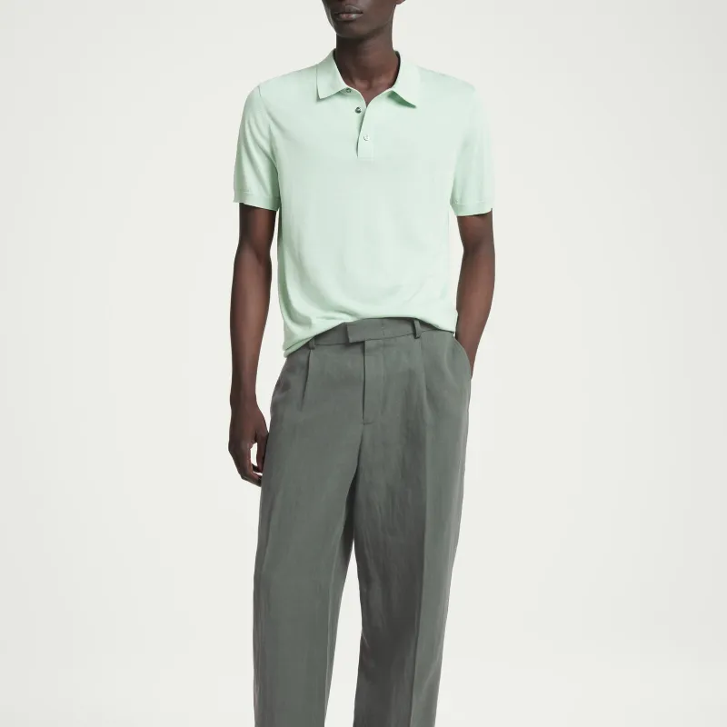 COS Polo Shirts Men Green-1