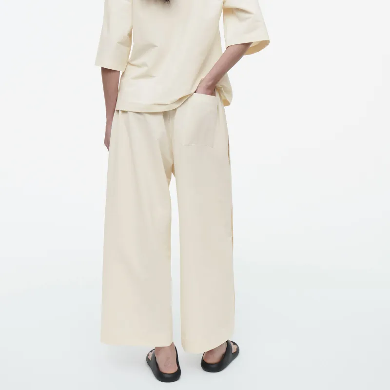 COS Casual Pants Women's Ivory-2
