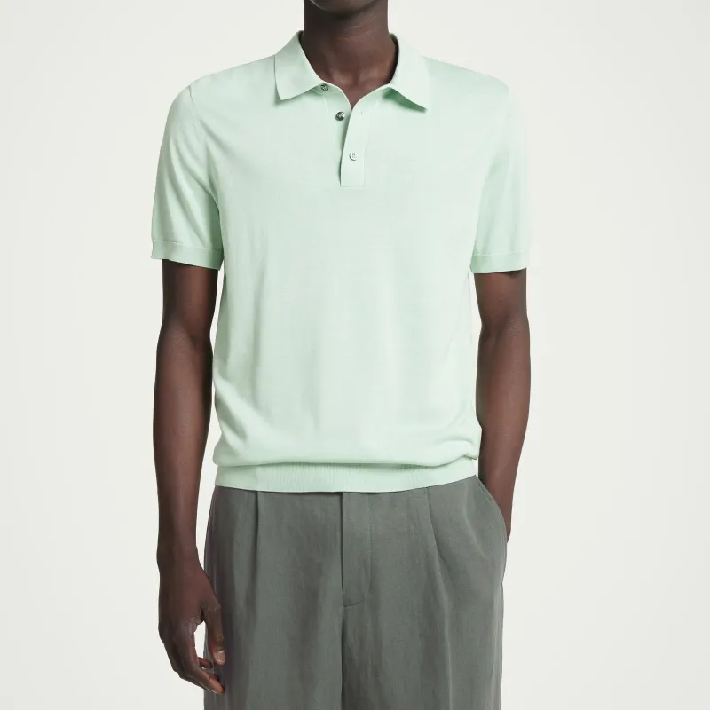 COS Polo Shirts Men Green-4