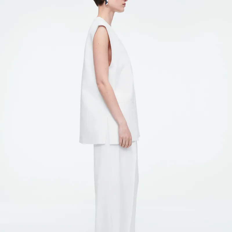 COS Vests Women's White-3