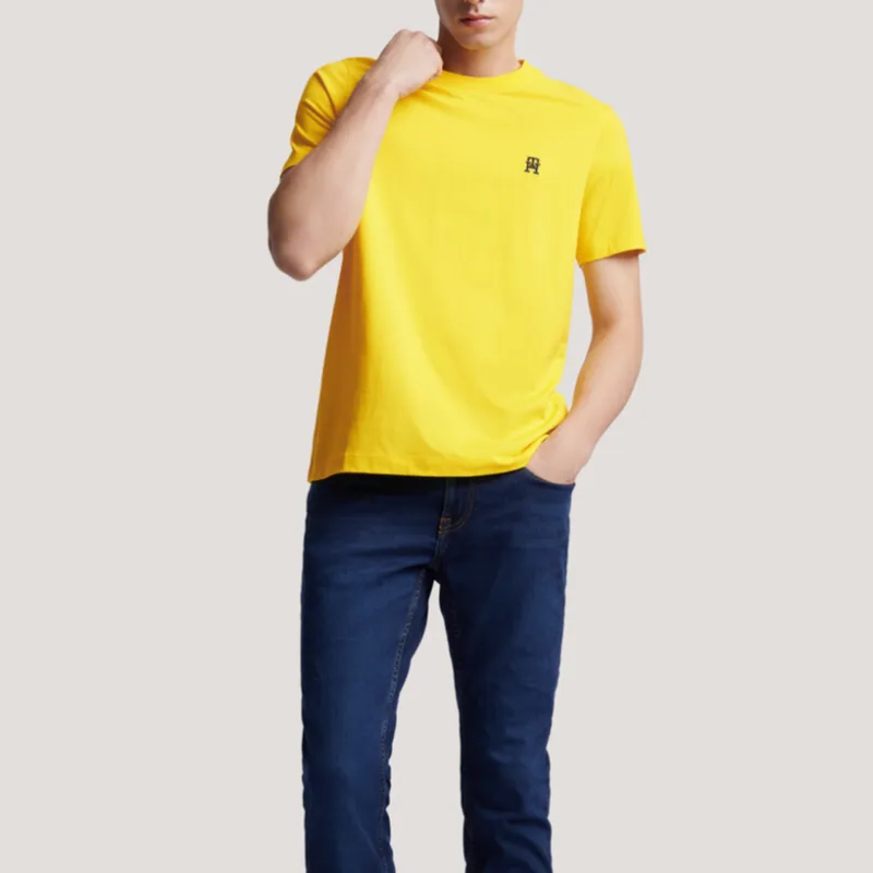 Tommy Hilfiger T-Shirt Men's Yellow-1