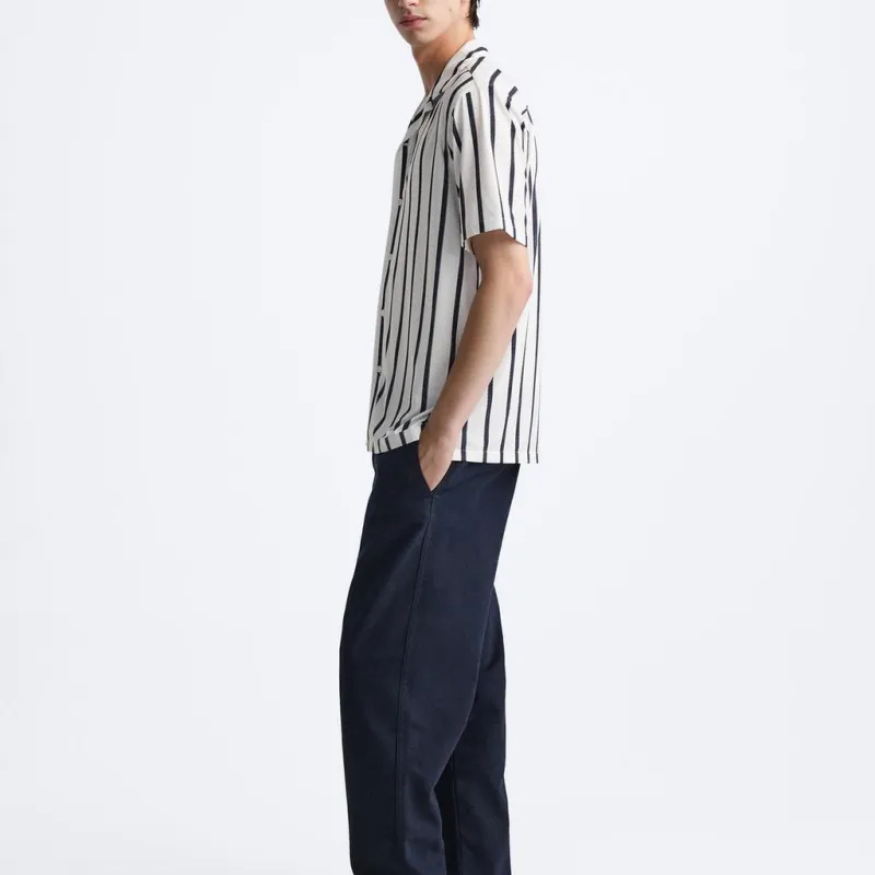 ZARA Shirts Men White-4