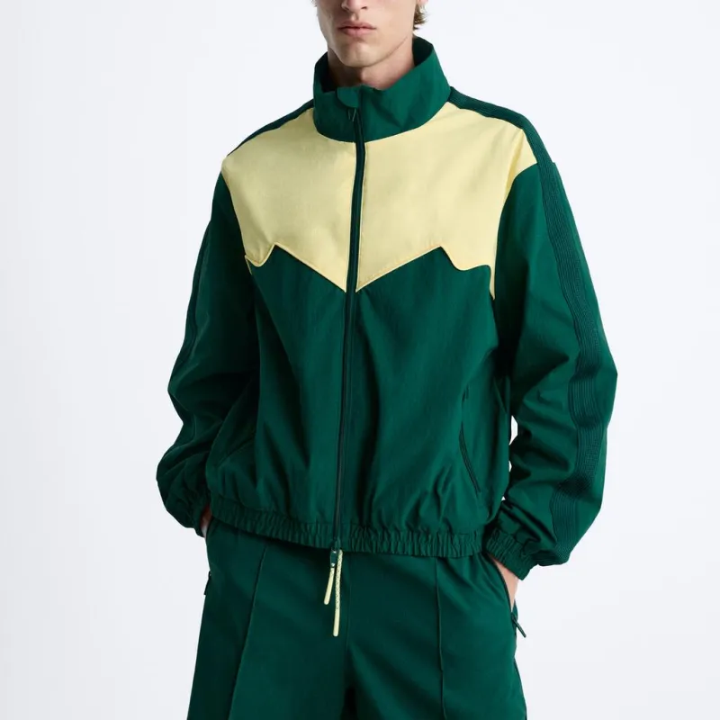 ZARA Jackets Men Green-2