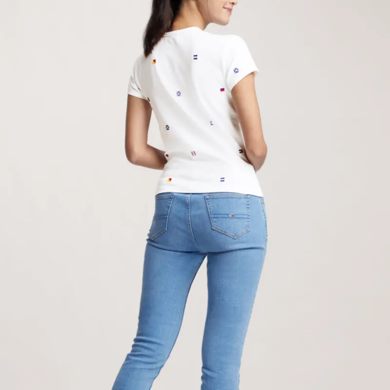 Tommy Hilfiger T Shirt Women's White-4