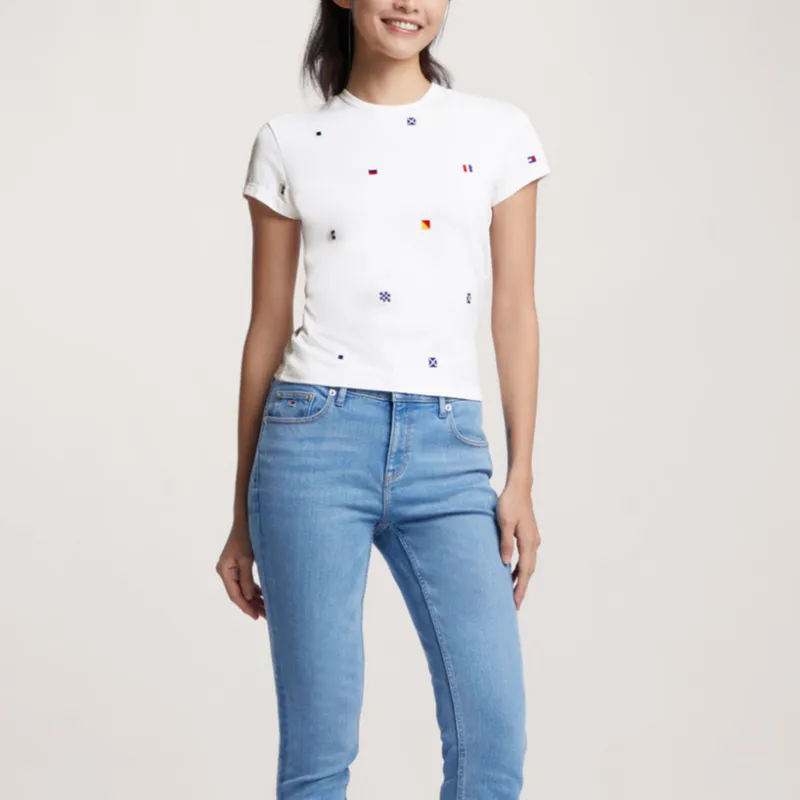 Tommy Hilfiger T Shirt Women's White-2
