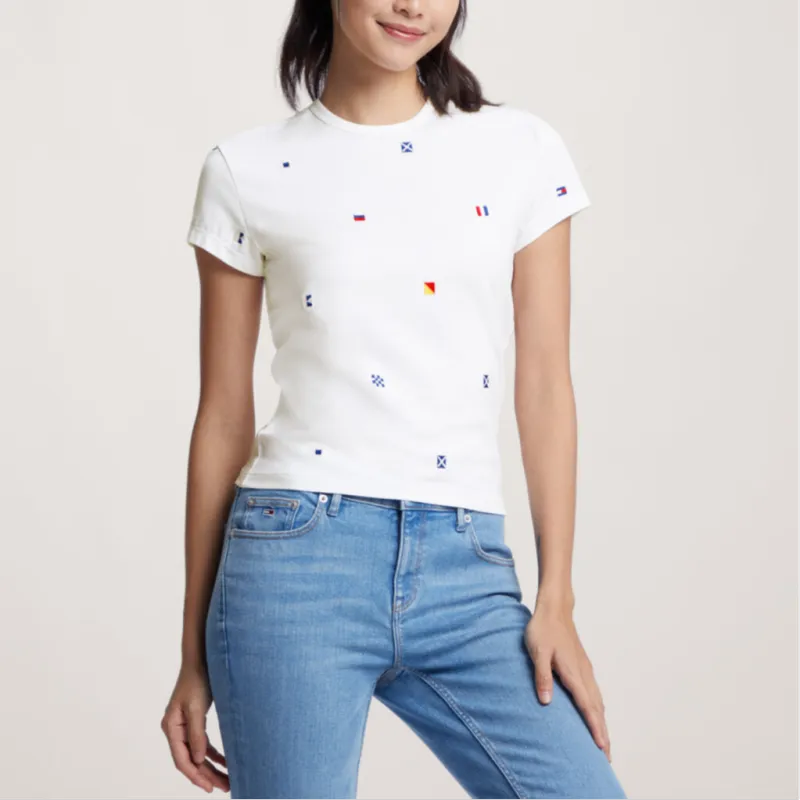 Tommy Hilfiger T Shirt Women's White-3