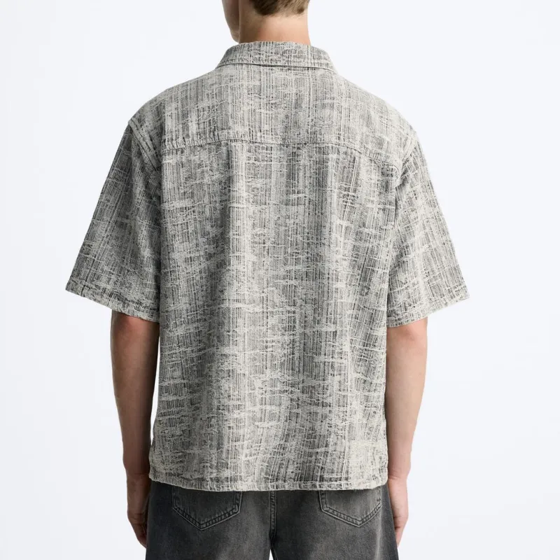 ZARA Shirts Men Black-3