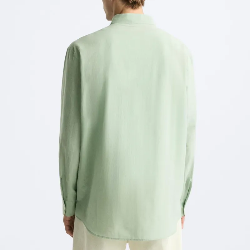 ZARA Shirts Men Lime-3