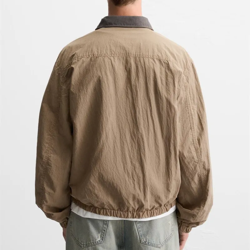 ZARA Jackets Men Tan-3