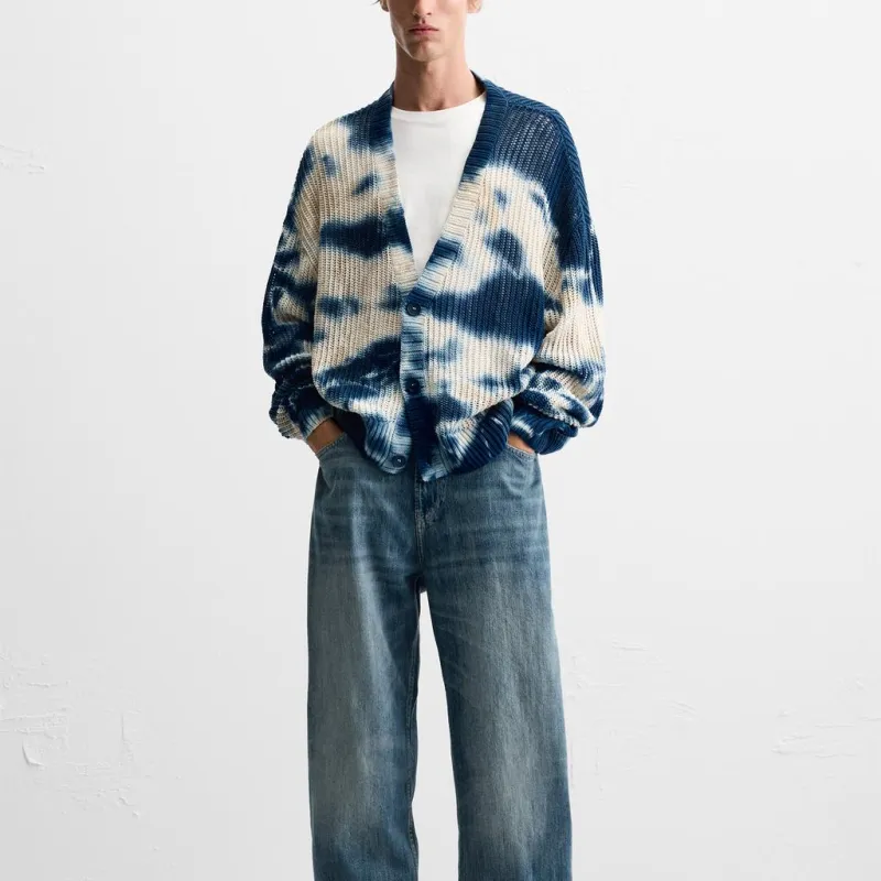 ZARA Knitwear Men Blue-2