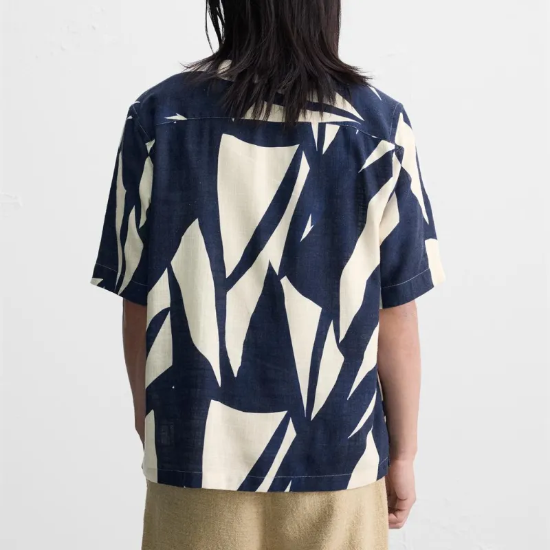 ZARA Shirts Men Sea Blue-4