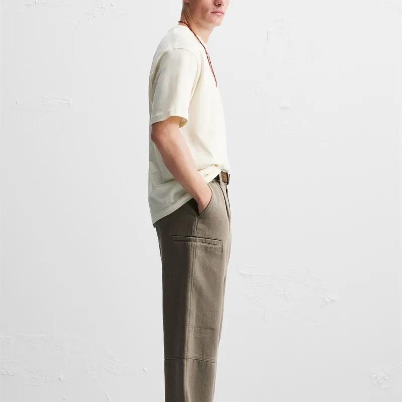 ZARA T Shirts Men White-3