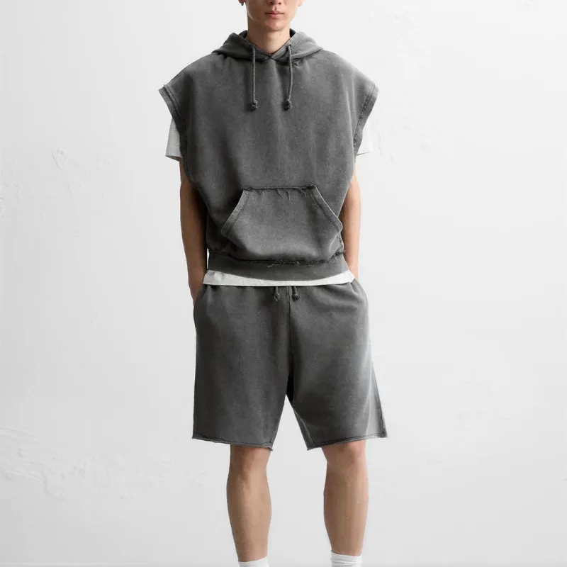 ZARA Sweatshirts Men Coal Gray-2