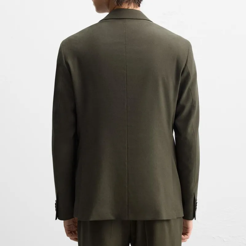 ZARA Business Suit Men Moss Green-3