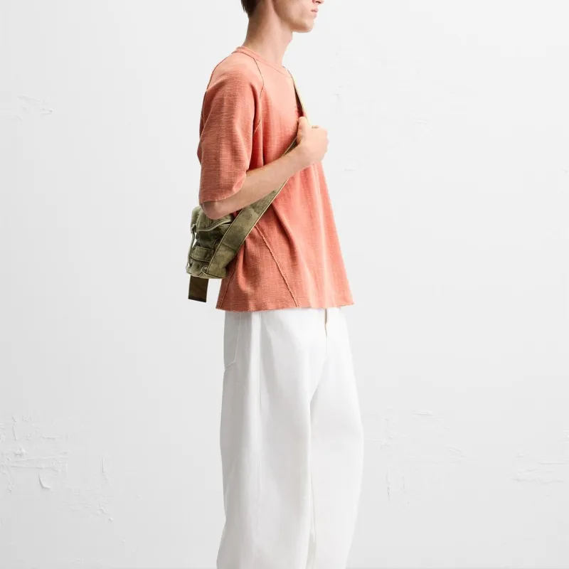 ZARA T-Shirts Men Orange-4