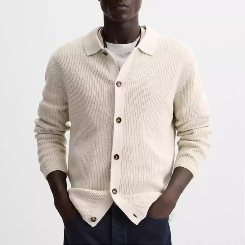 ZARA Knitwear Men White-3