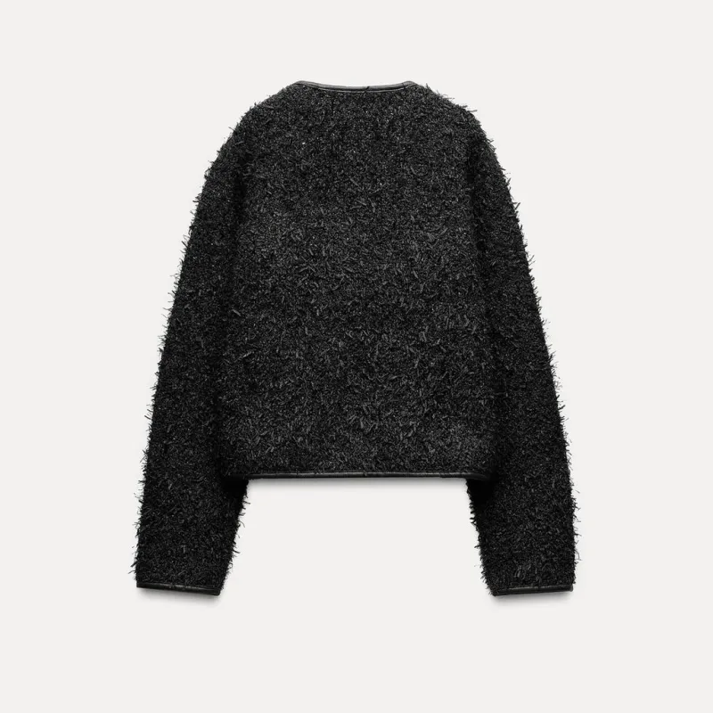 ZARA Jackets Coats Women's Black-1
