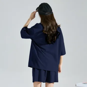 Tonlion Casual Suit Women's Navy Blue