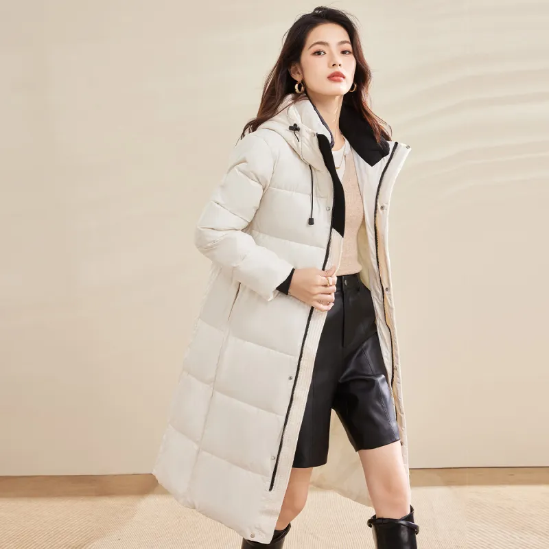 CARBAMMI Puffer Jacket Women's White-4