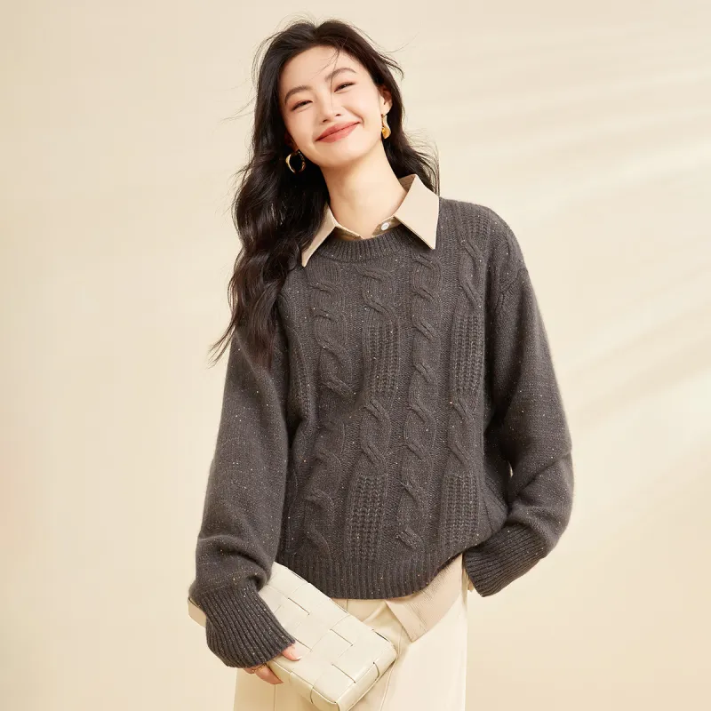 CARBAMMI Sweaters Women's Gray-1